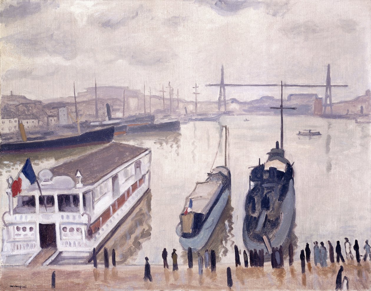 A tengeri kör, Marseille alkotó: Albert Marquet