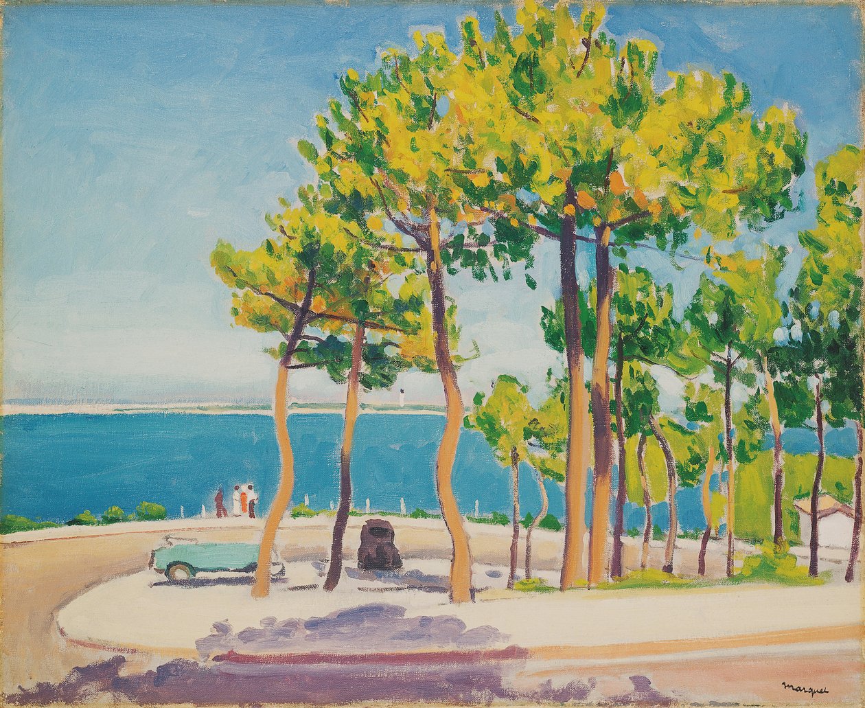 Le Pyla, körforgalom alkotó: Albert Marquet
