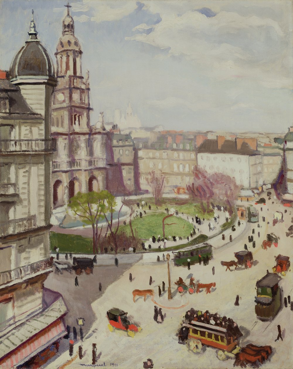 Le Square de la Trinite, Napfény alkotó: Albert Marquet