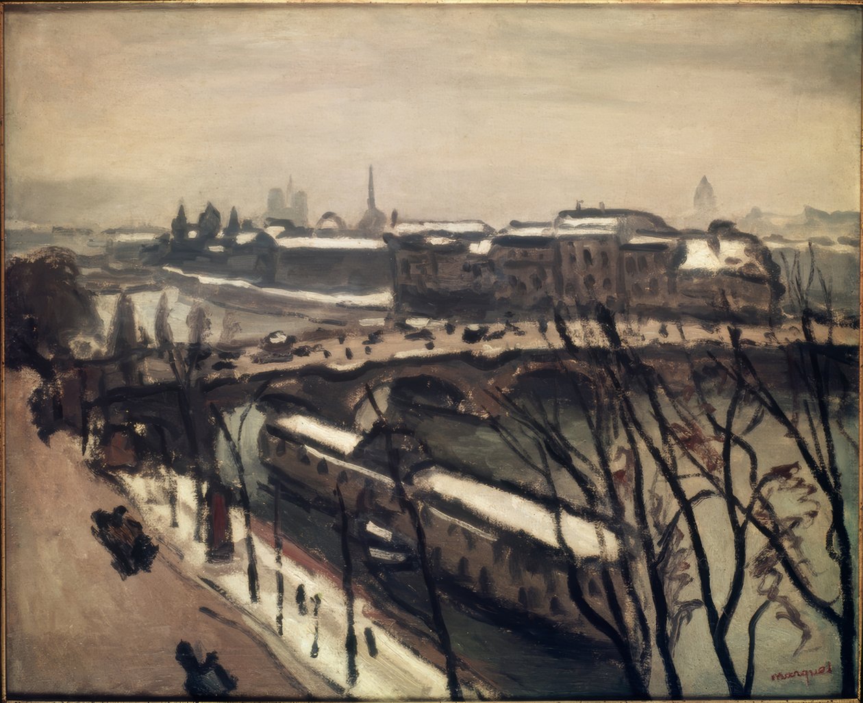 A Szajna kikötői alkotó: Albert Marquet