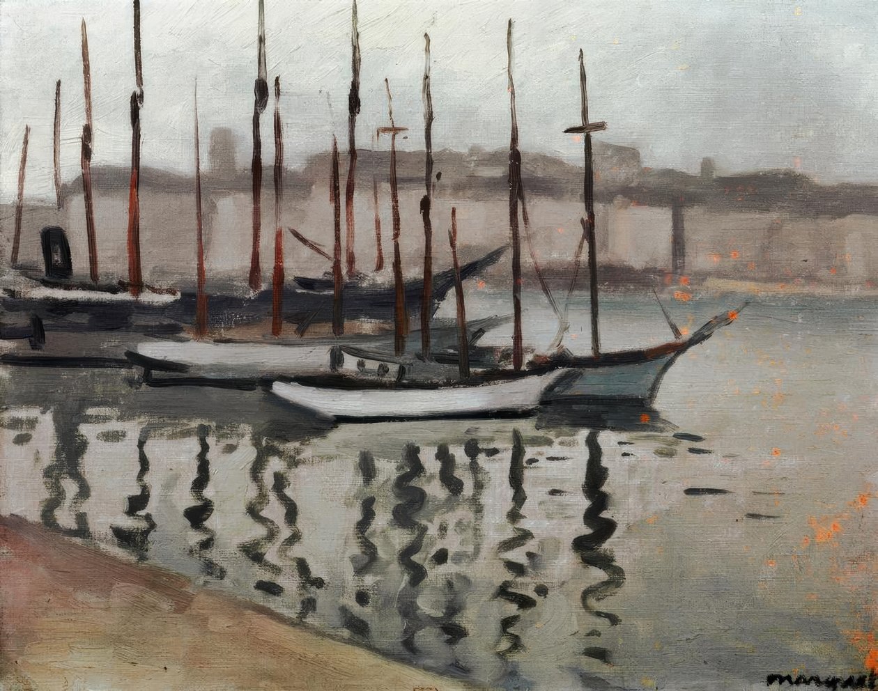 Marseille in hiver alkotó: Albert Marquet