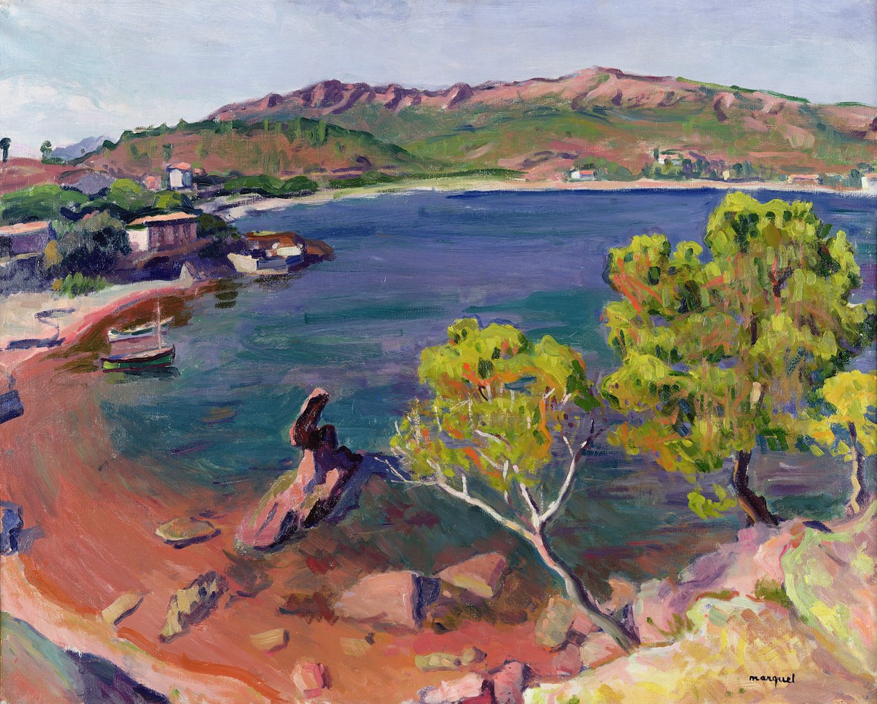 Midi táj (olaj, vászon) alkotó: Albert Marquet