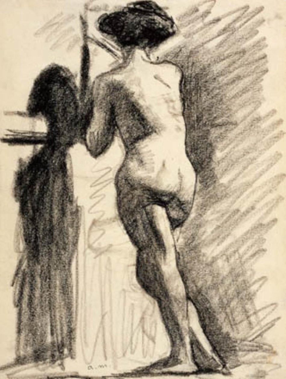 Modell a bárban alkotó: Albert Marquet