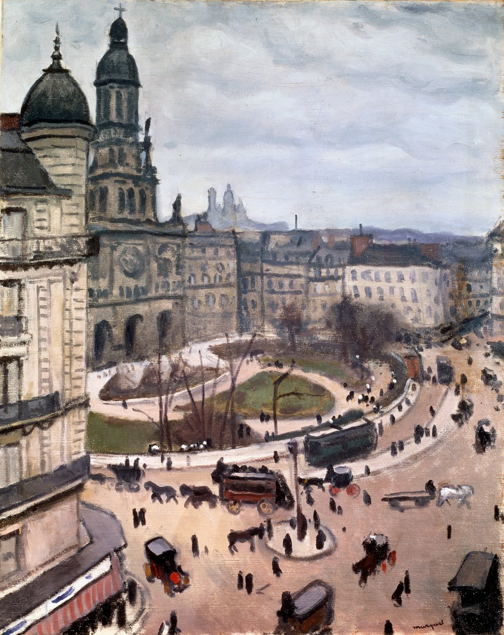 Place de la Trinité Párizsban, 1911. alkotó: Albert Marquet