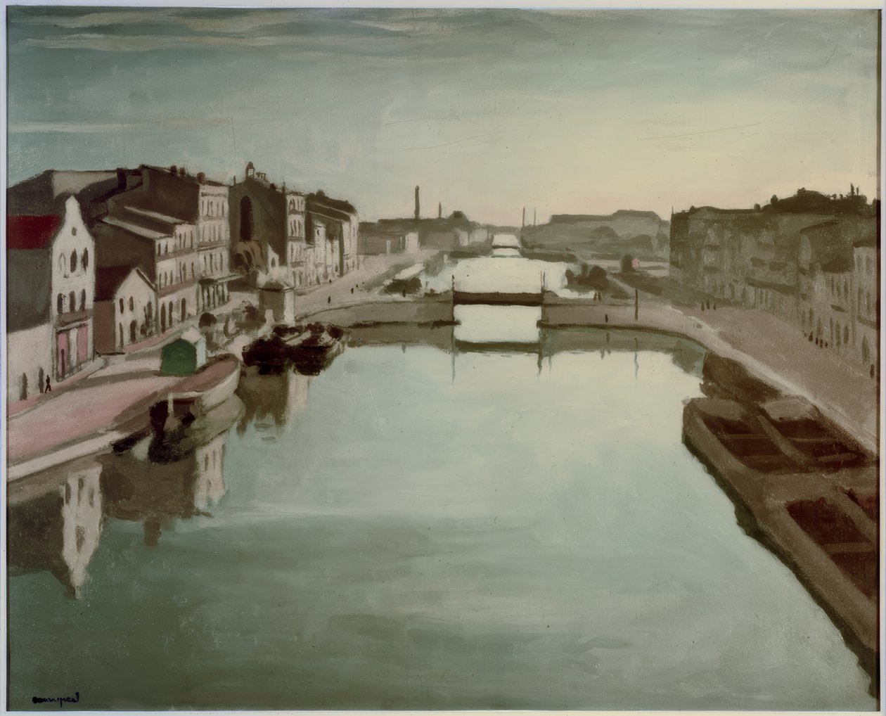 Sète kikötője alkotó: Albert Marquet