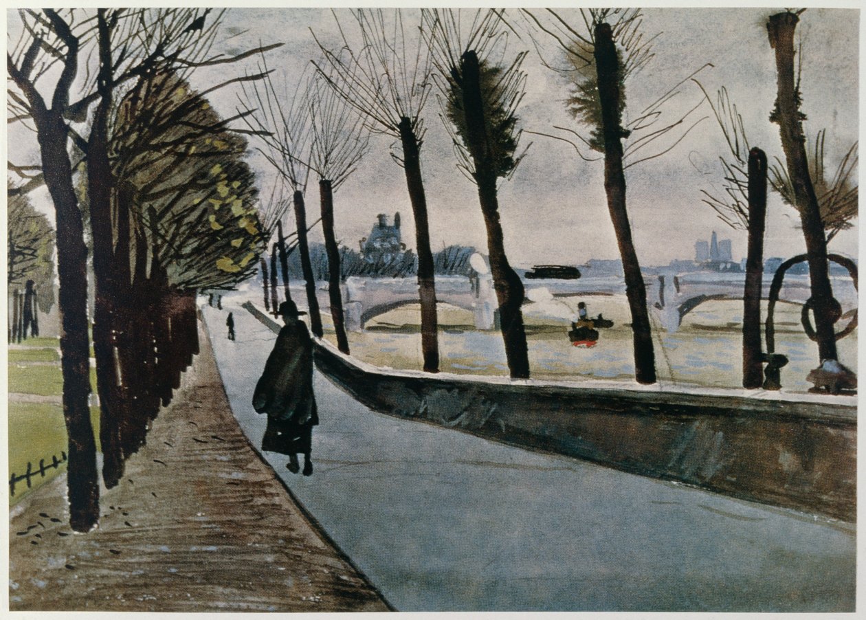 Quai du Louvre, Párizs alkotó: Albert Marquet