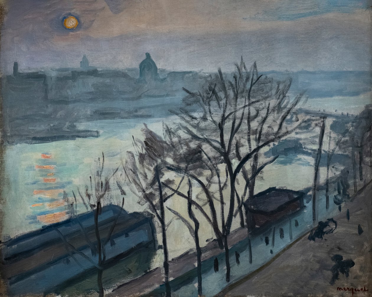 Nap Látva a Fák között alkotó: Albert Marquet