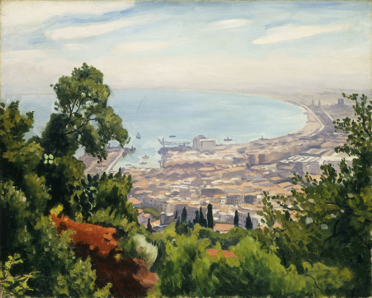 Az Algír-öböl; La baie d