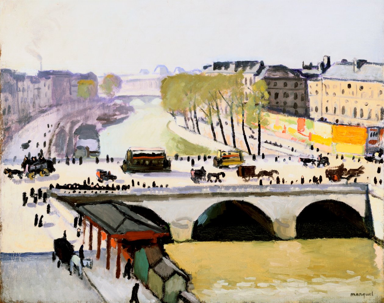 A Szent Mihály-híd, 1910 alkotó: Albert Marquet