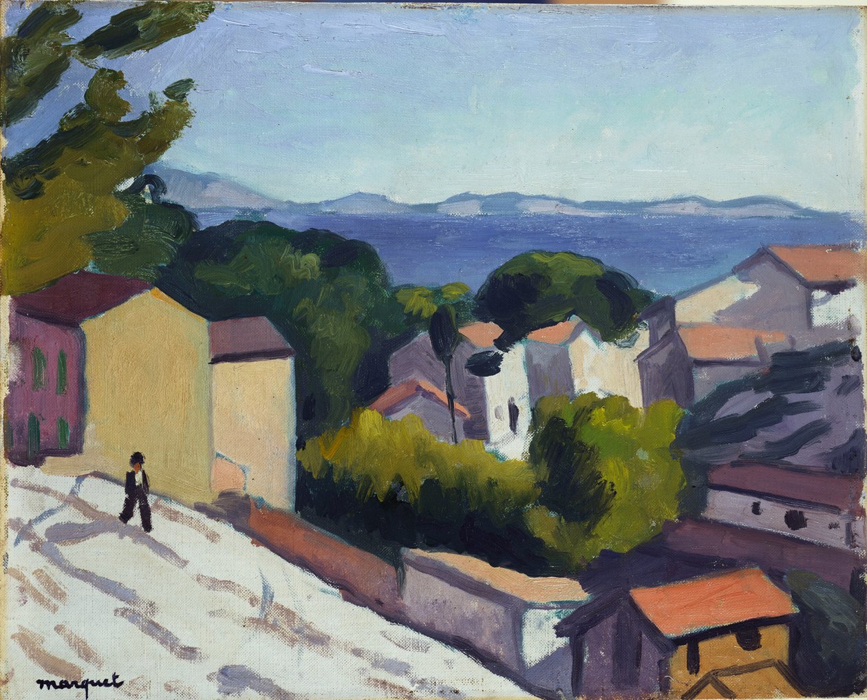 Az Estaque út alkotó: Albert Marquet