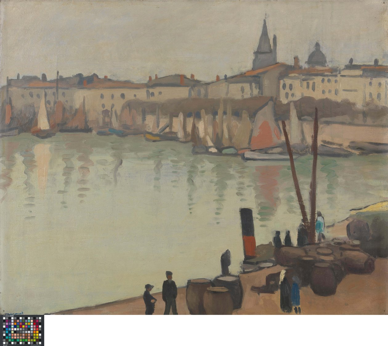 La Rochelle kikötője alkotó: Albert Marquet