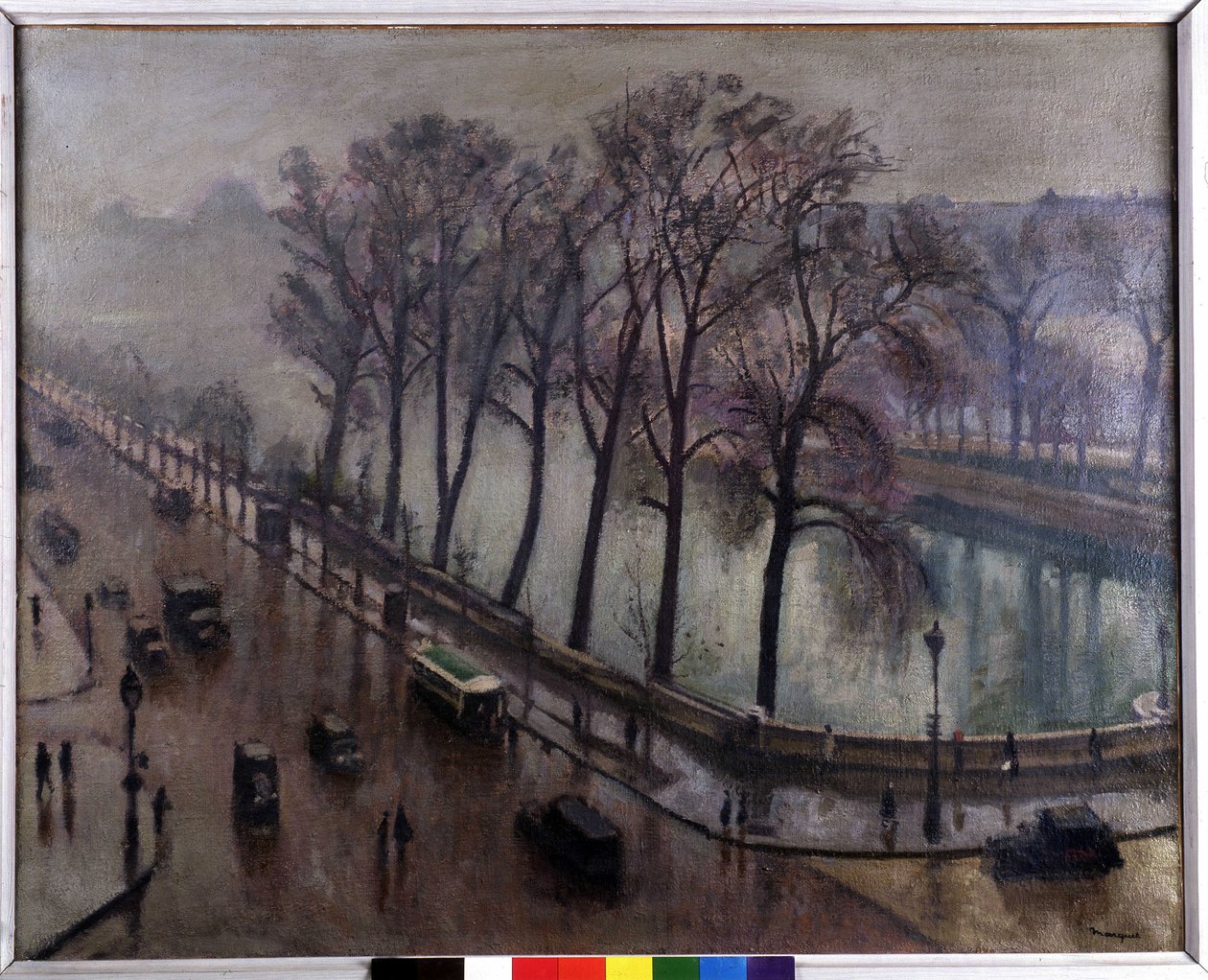 The Quay Conti ősszel (olaj, vászon) alkotó: Albert Marquet