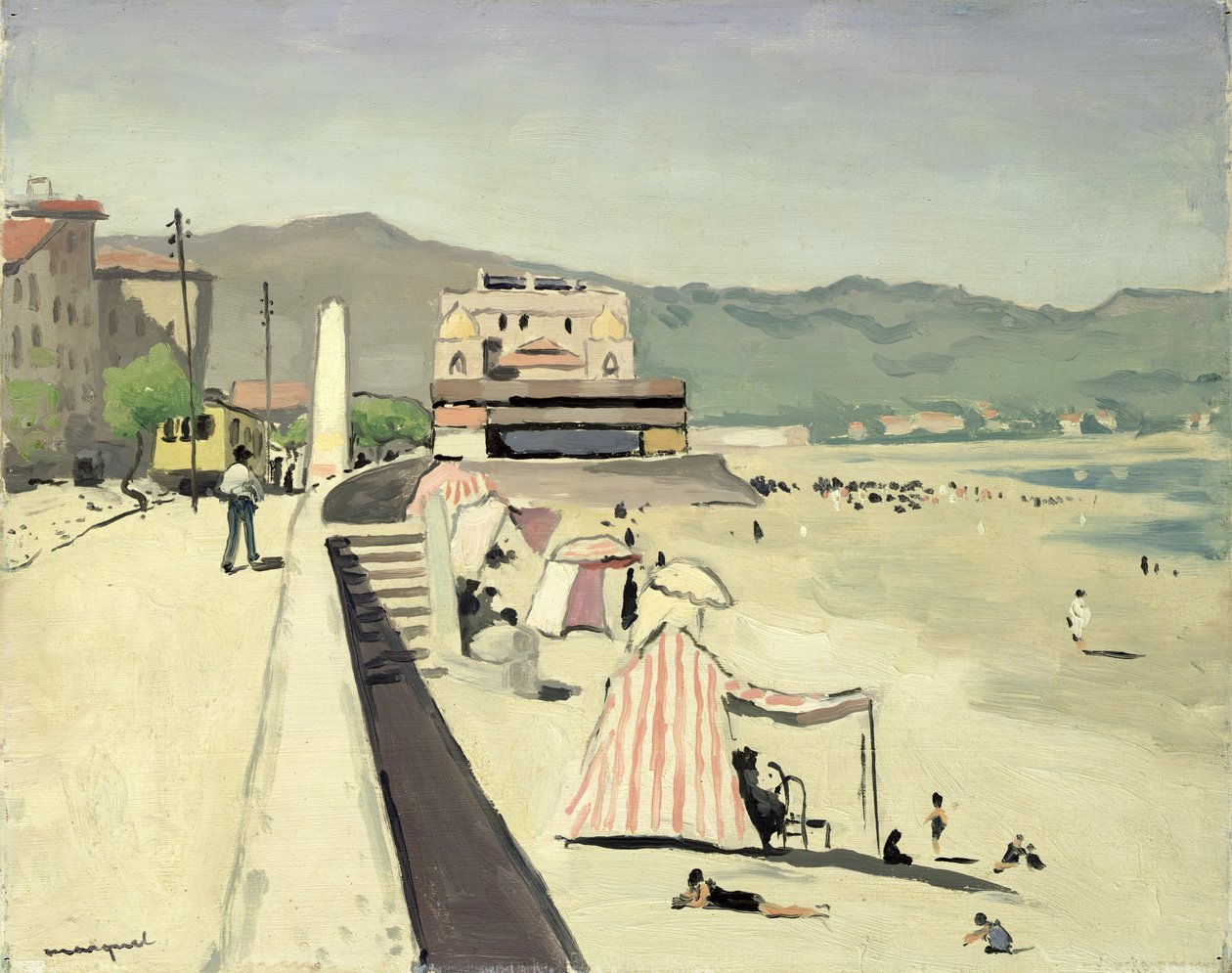 Olonne homokja (olaj a panelen) alkotó: Albert Marquet