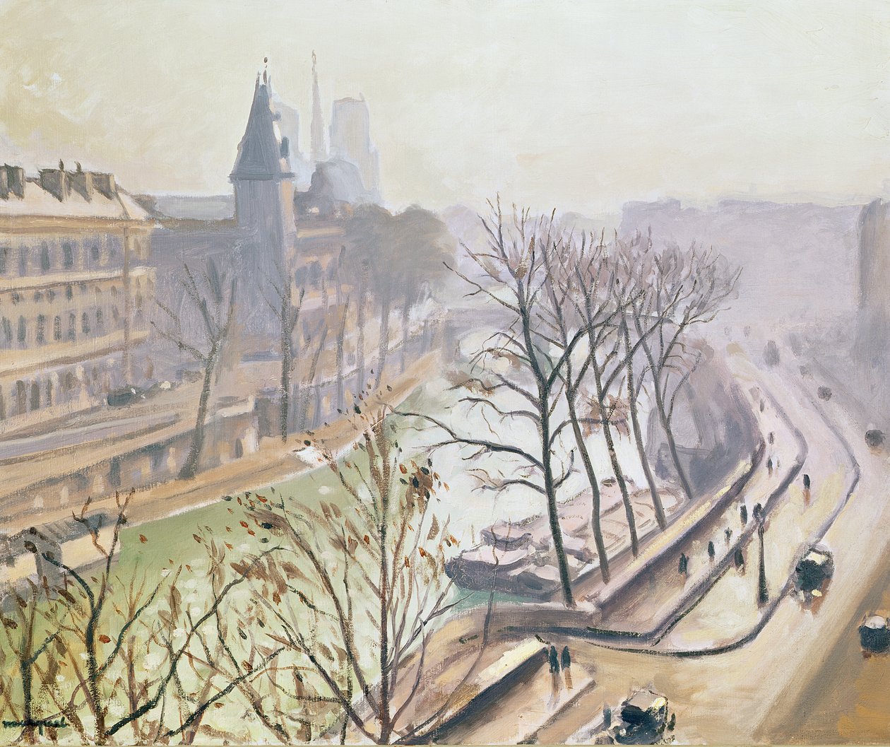 Szajna Párizsban (olaj, vászon) alkotó: Albert Marquet