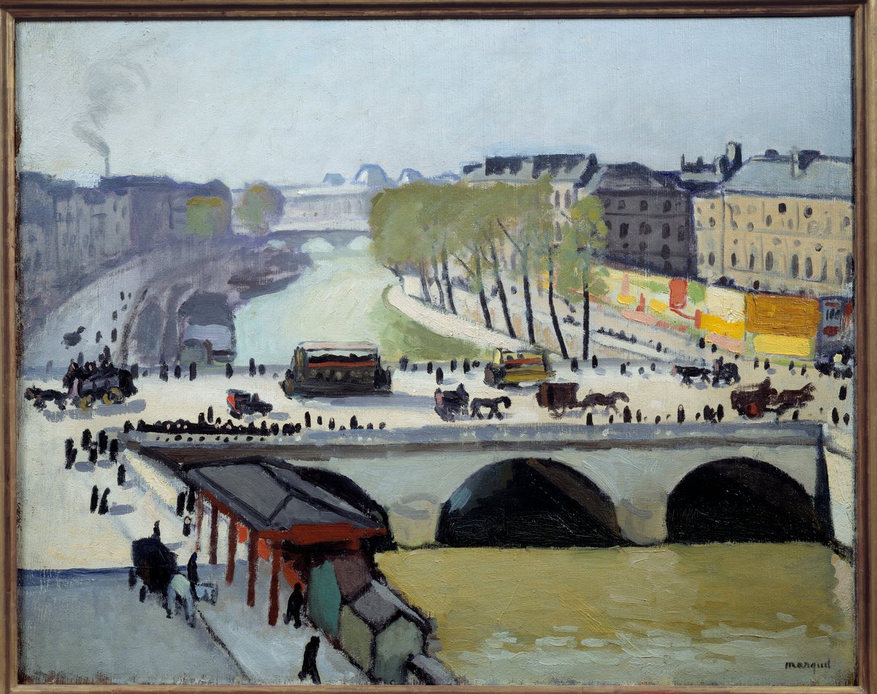 Kilátás a Pont Saint Michelre Párizsban alkotó: Albert Marquet