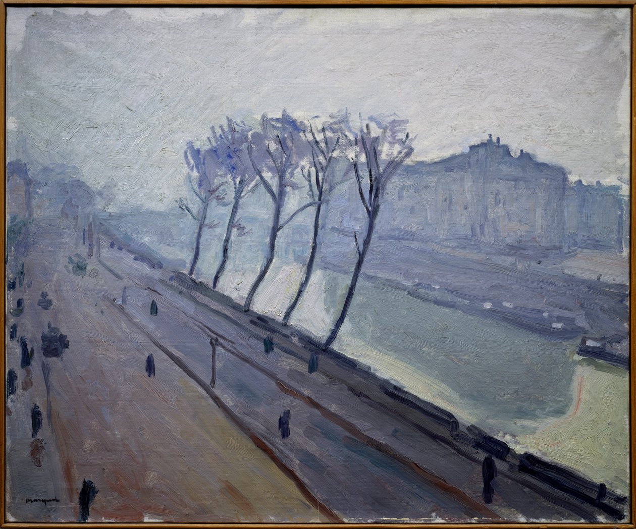 Kilátás a párizsi Szajna rakpartra alkotó: Albert Marquet