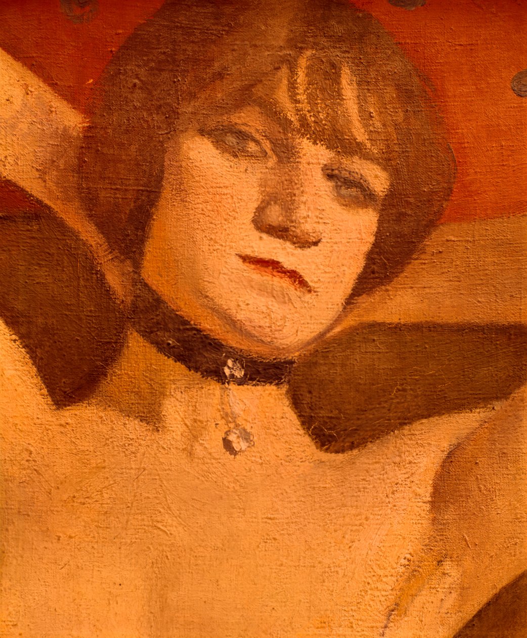 Nő a kanapén részlet, 1912 alkotó: Albert Marquet