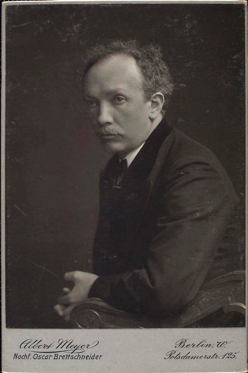 Richard Strauss, német zeneszerző, 19. század vége vagy 20. század eleje. alkotó: Albert Meyer