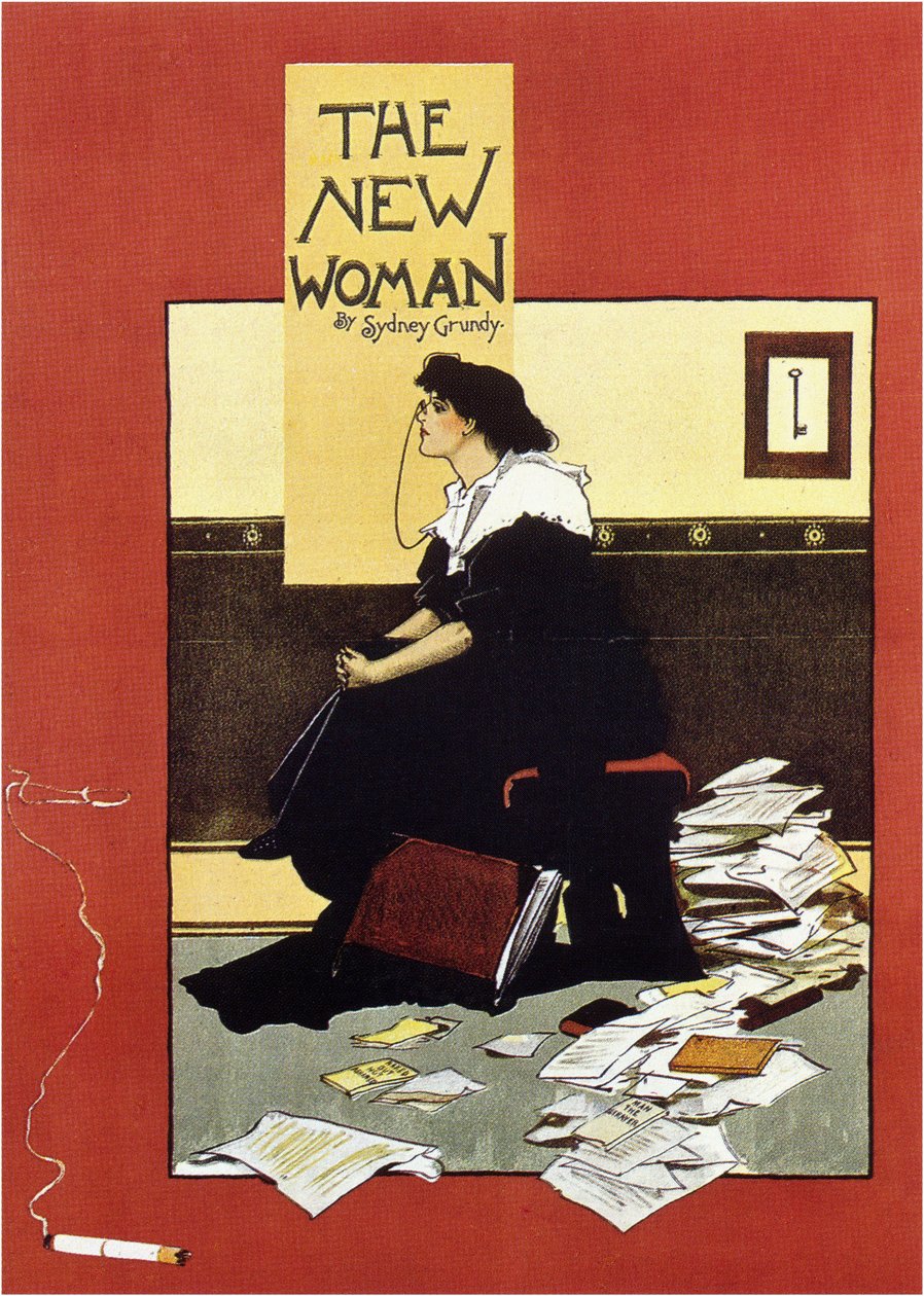 Az új nő, 1895 alkotó: Albert Morrow