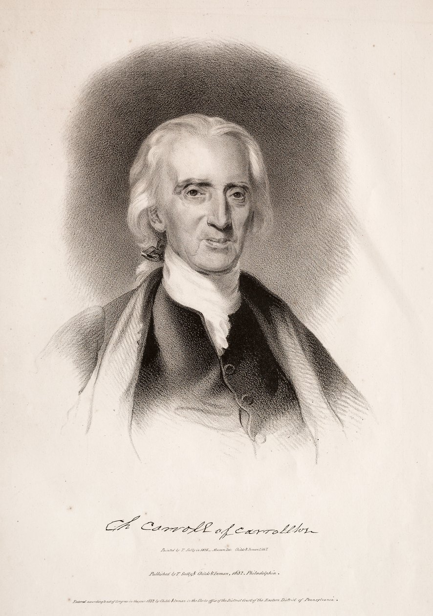 Charles Carroll, Carrollton, Maryland alkotó: Albert Newsam