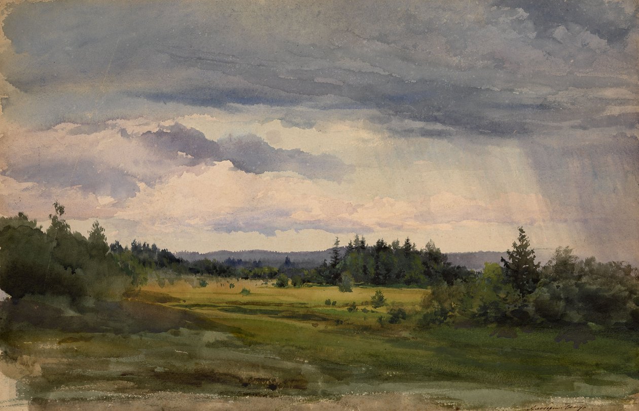 Tájkép alkotó: Albert Nikolaevich Benois