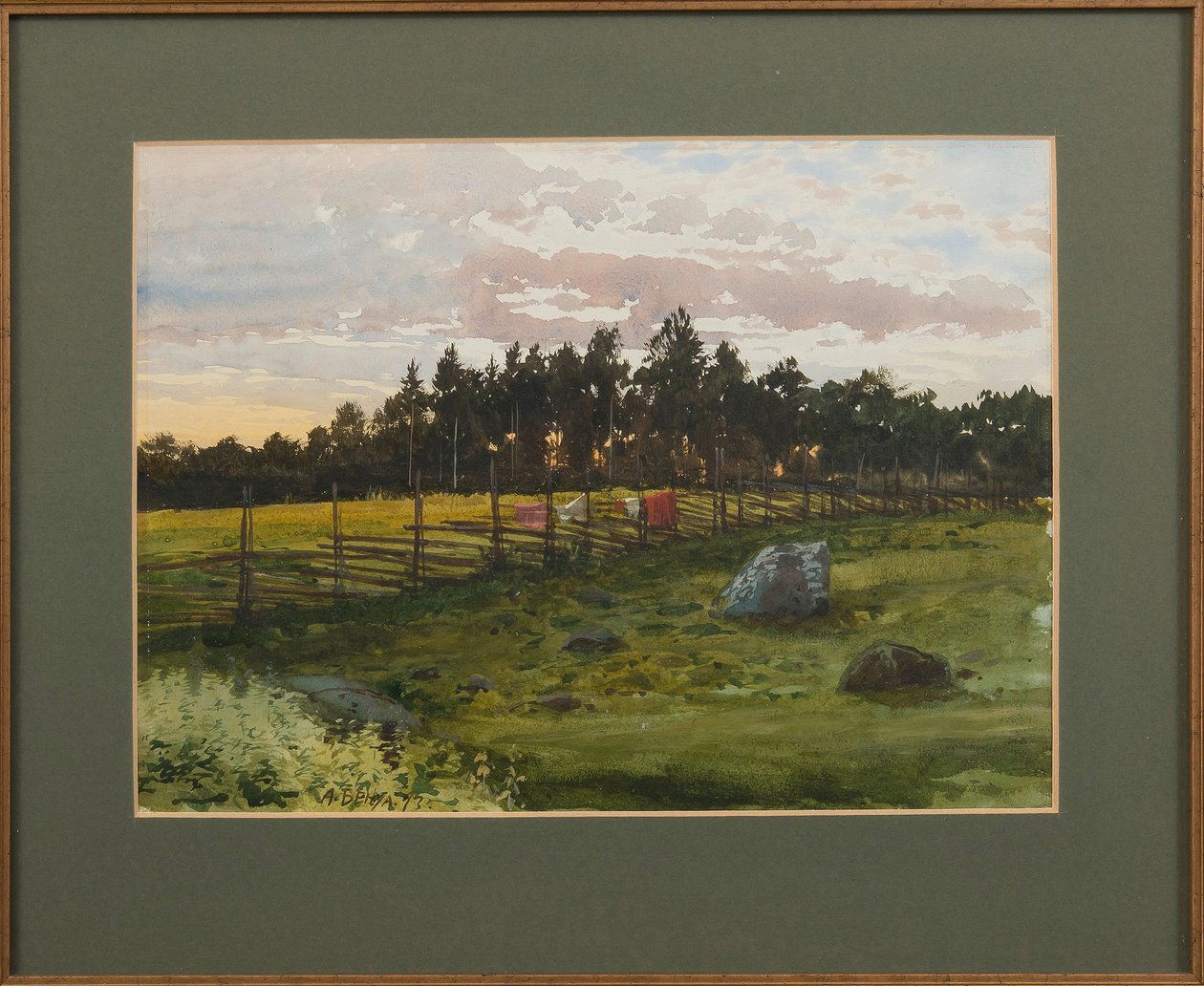Nyári este, 1893 alkotó: Albert Nikolaevich Benois