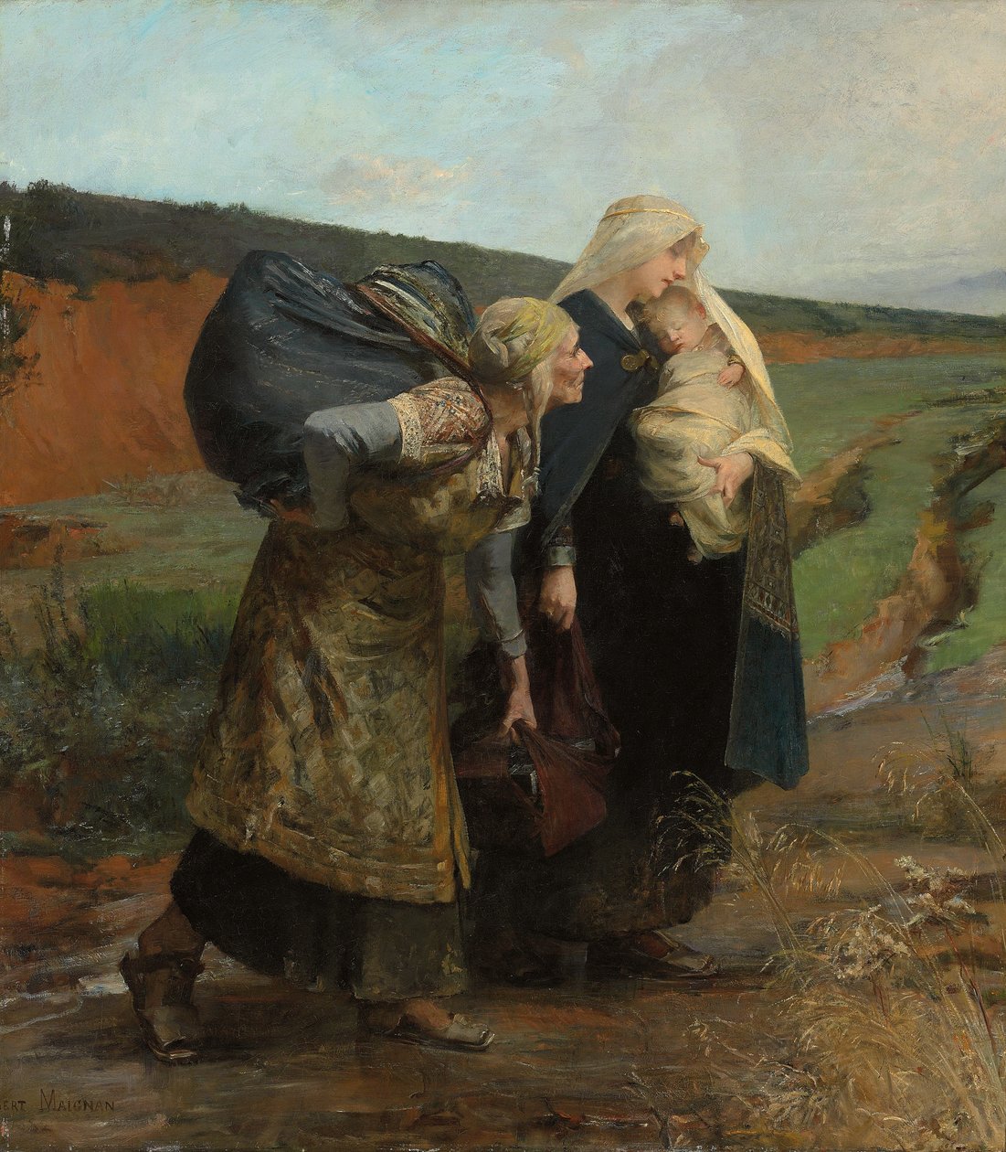 The Repudiee, 1882 alkotó: Albert Pierre Rene Maignan