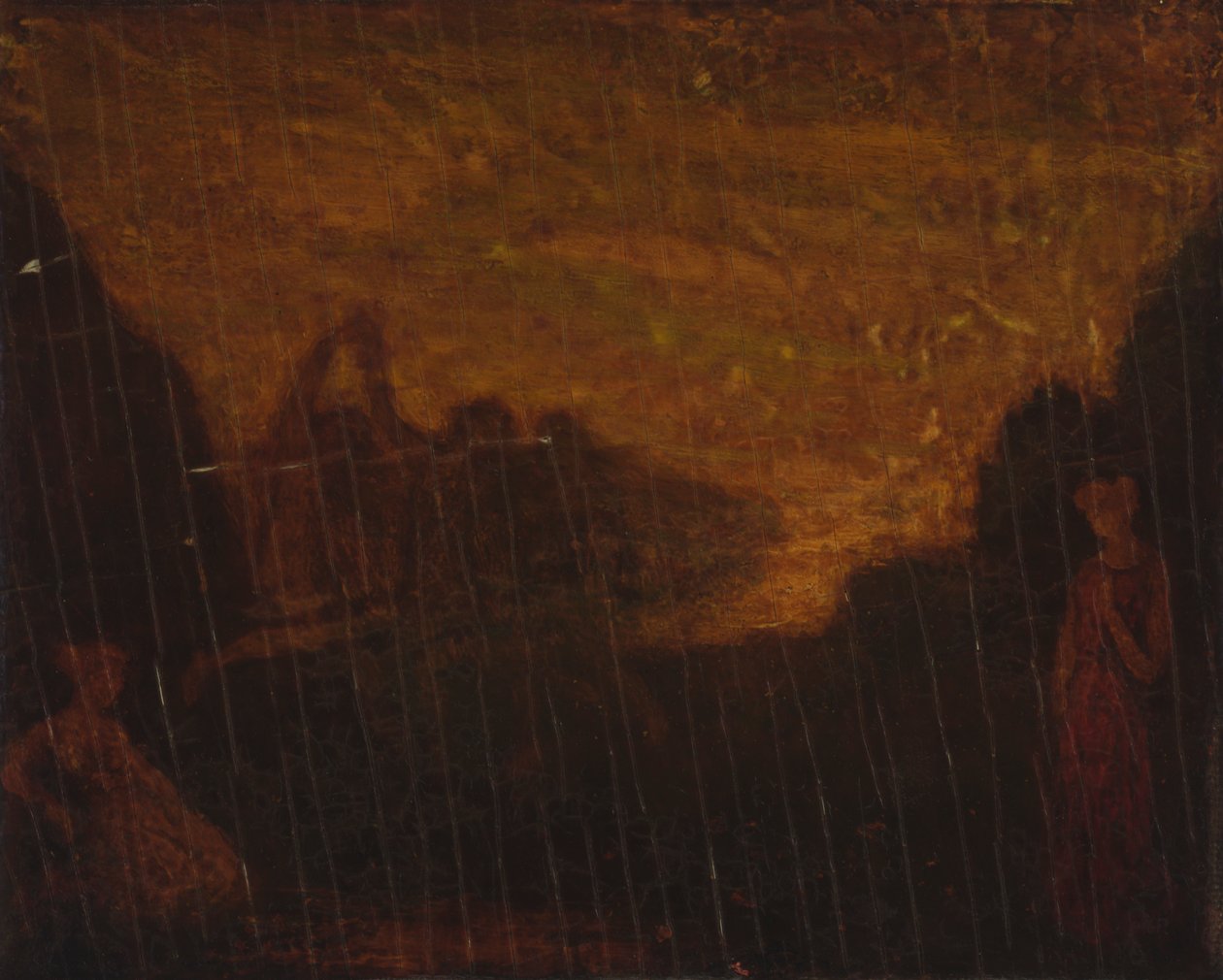 Fanimfák tánca, n.d. alkotó: Albert Pinkham Ryder