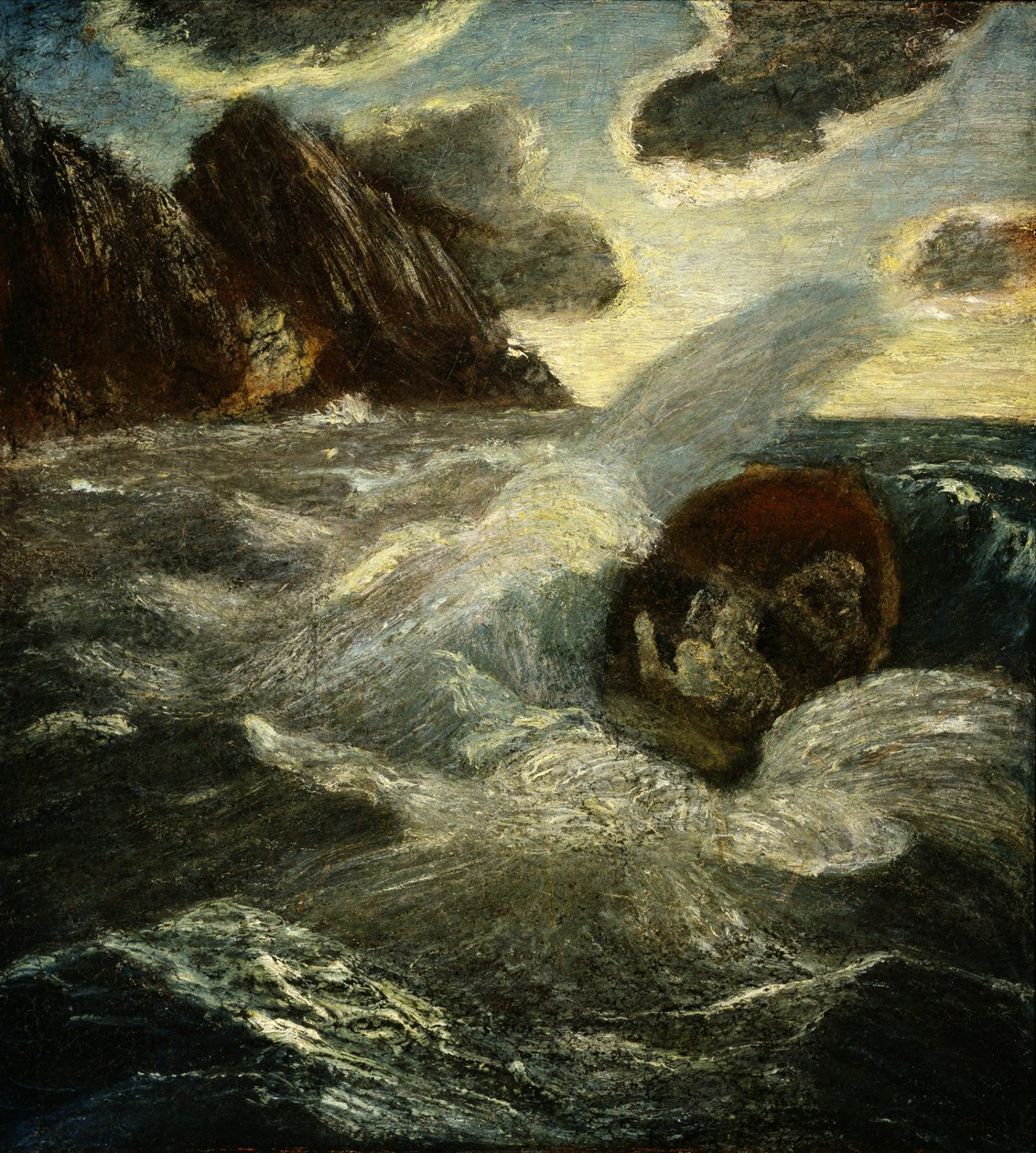 Lord Ullin lánya, 1907 előtt. alkotó: Albert Pinkham Ryder