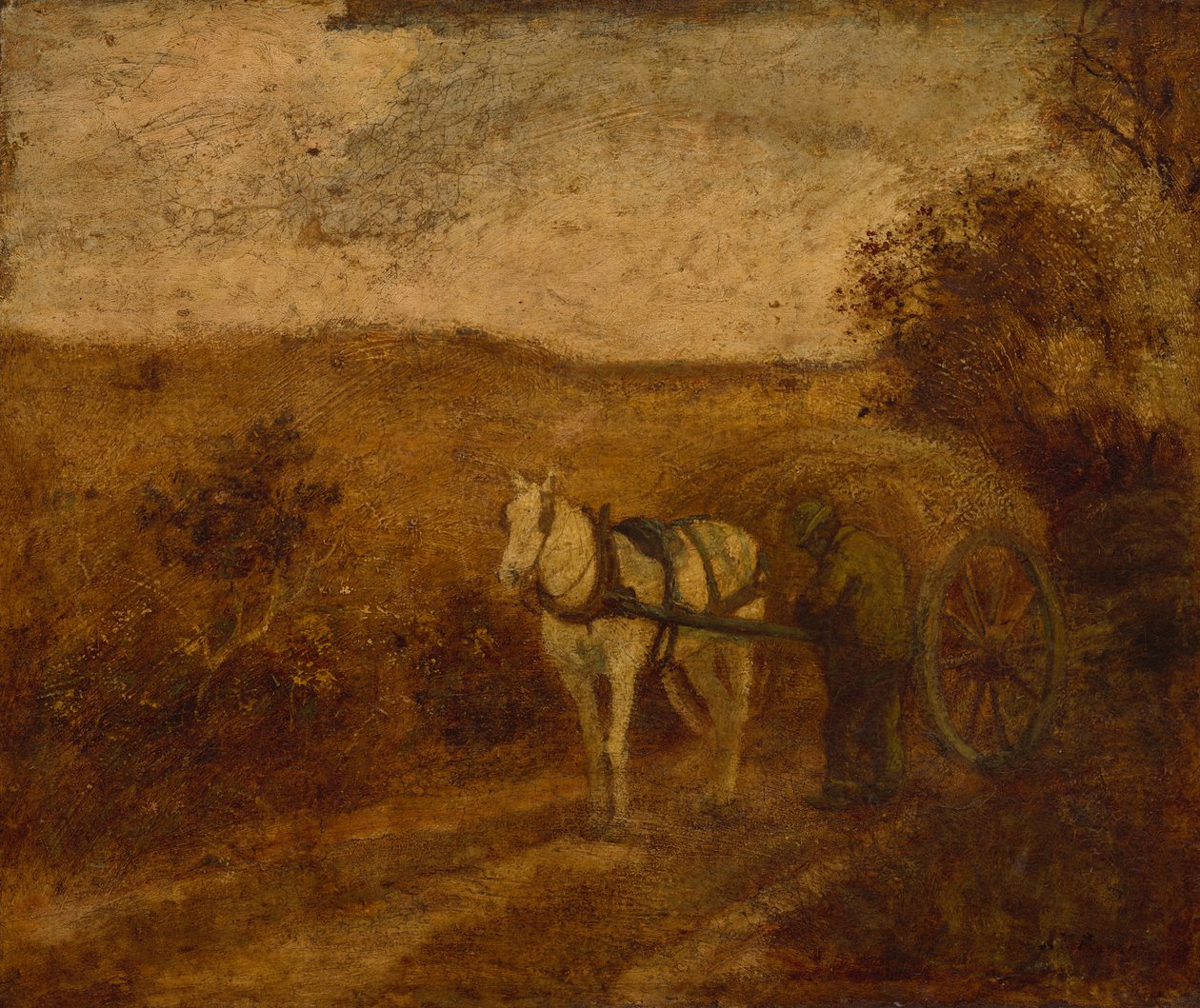 A hám javítása, az 1870-es évek közepe és vége. alkotó: Albert Pinkham Ryder