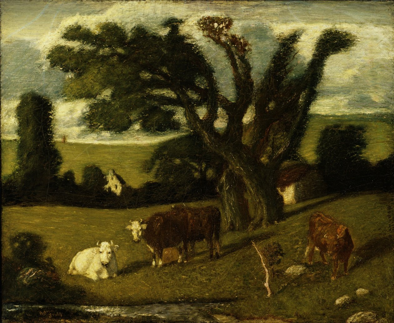 Lelkipásztori tanulmány alkotó: Albert Pinkham Ryder