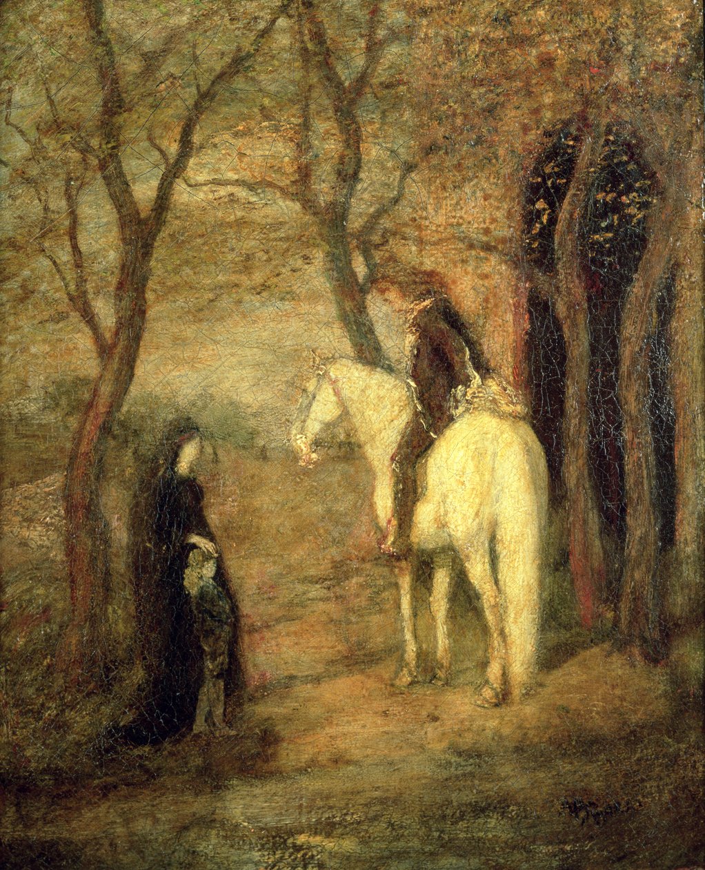 Út menti találkozó alkotó: Albert Pinkham Ryder
