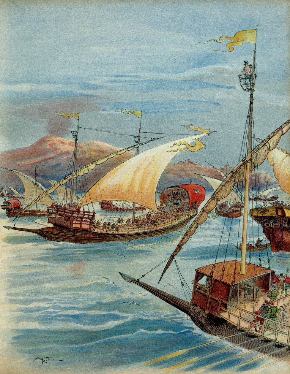 Hatodik olasz háború alkotó: Albert Robida