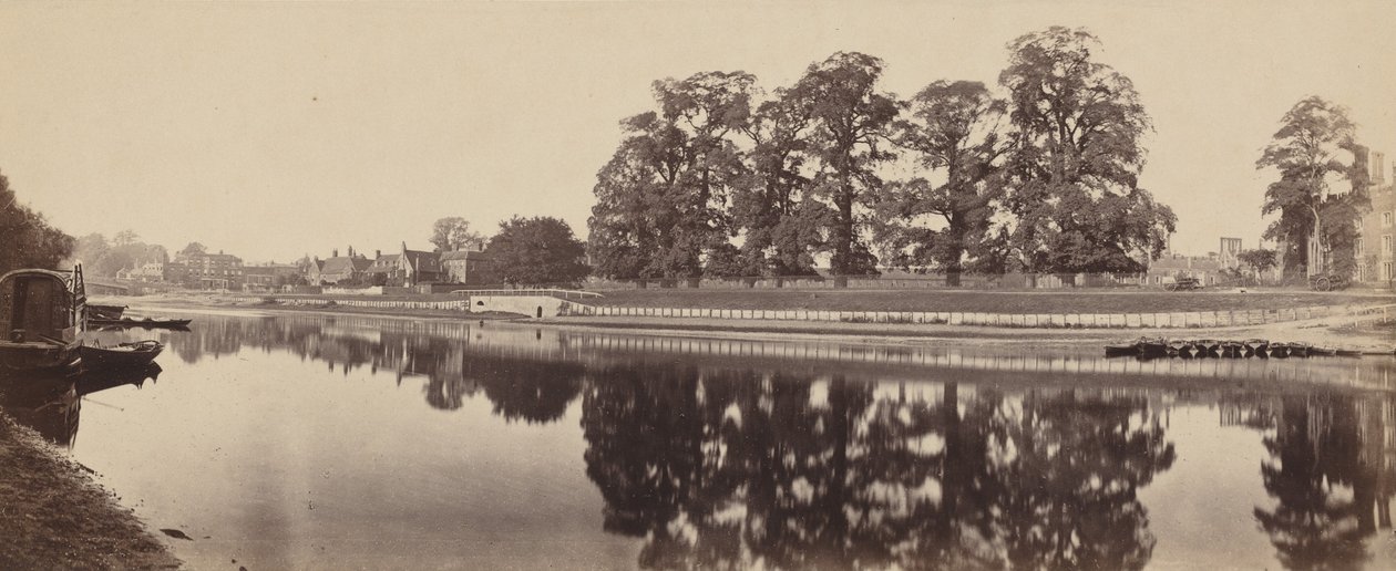Hampton Court (második nézet),1862 (fénykép) alkotó: Albert Victor Prout