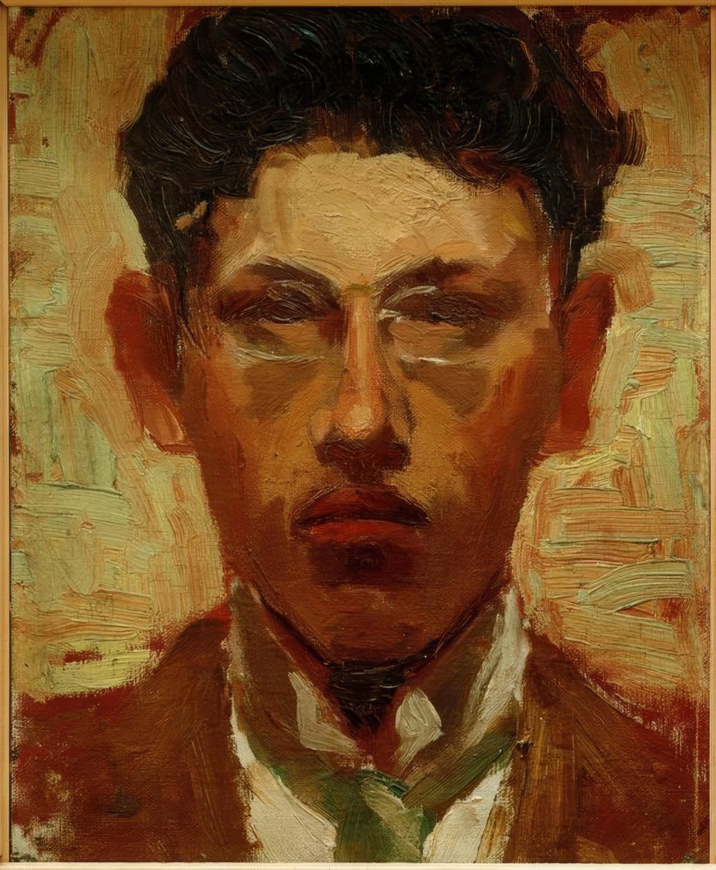 Patriz Huber portréja alkotó: Albert Weisgerber