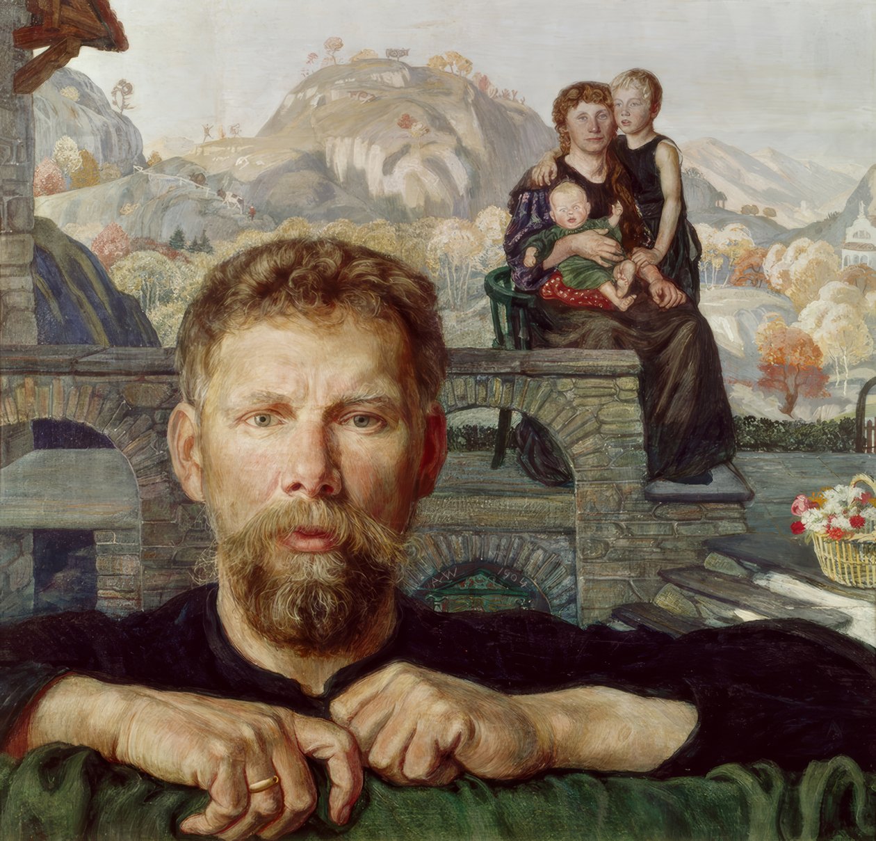 Családi fotó alkotó: Albert Welti