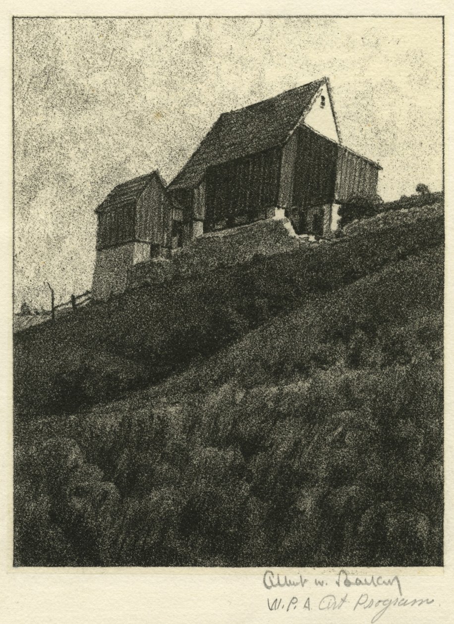Felső pajta alkotó: Albert Winslow Barker