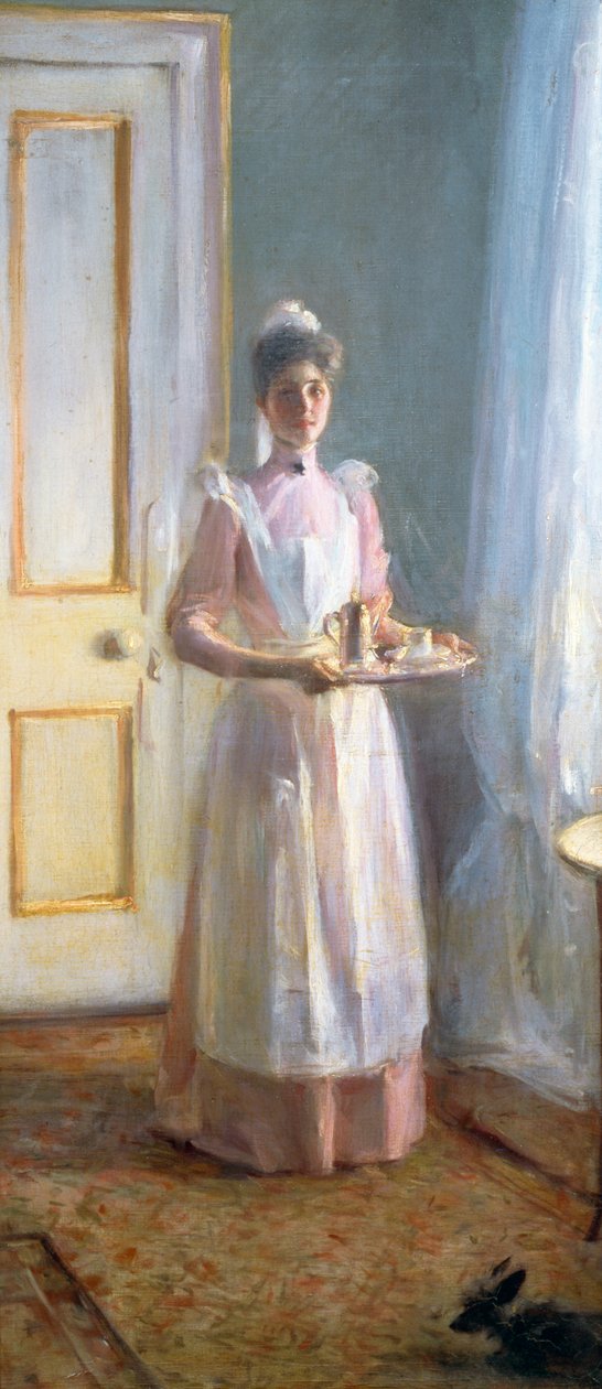 A szolga, 1900 körüli (olaj, vászon) alkotó: Albert de Belleroche