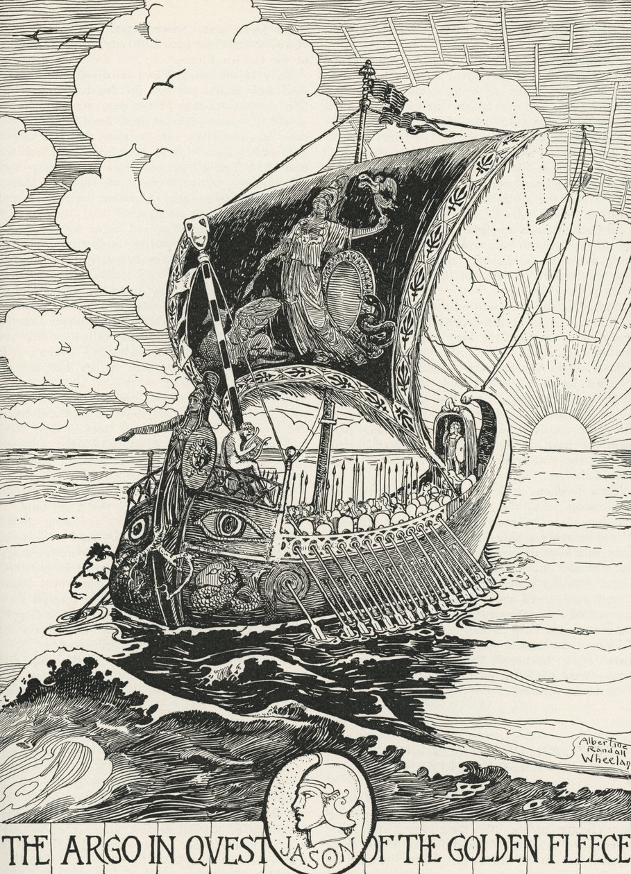 Jason és az argonauták az Argonauták az Argonaután alkotó: Albertine Randall Wheelan