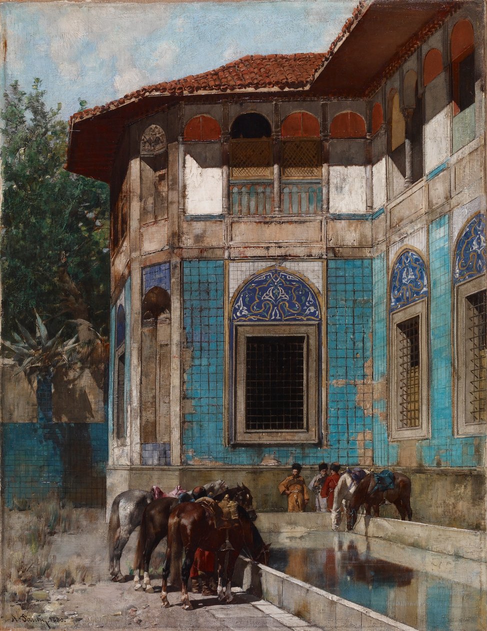 Damaszkusz alkotó: Alberto Pasini