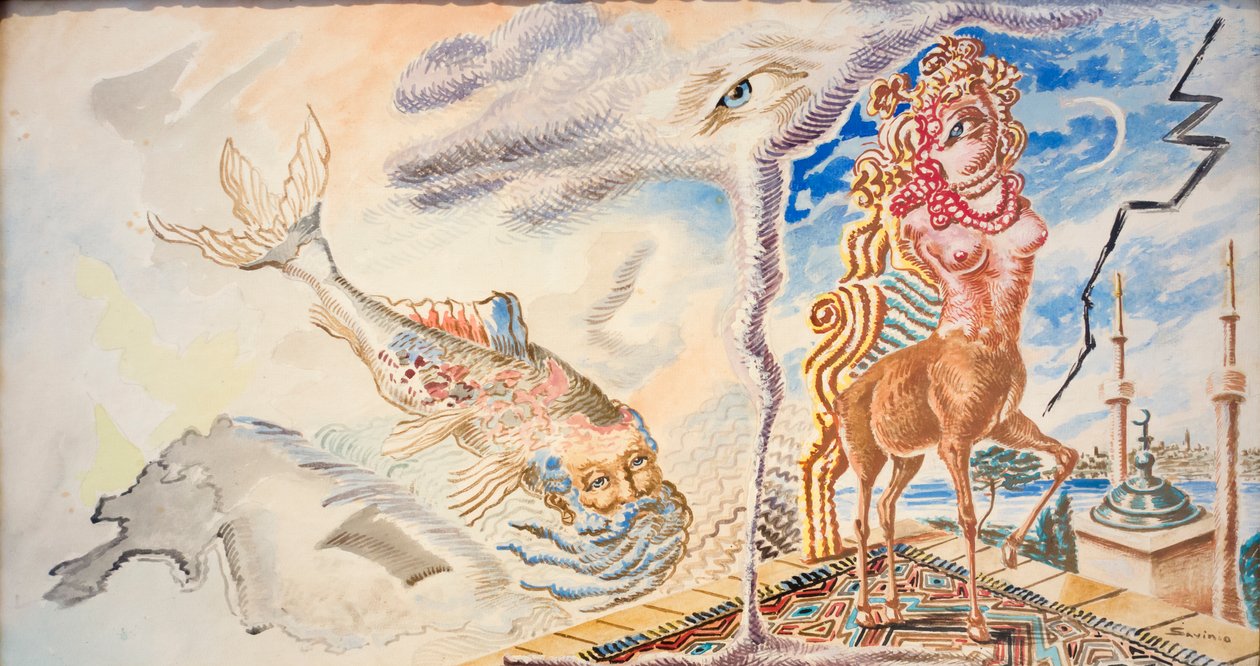 Ezeregy éjszaka alkotó: Alberto (1891-1952) Savinio