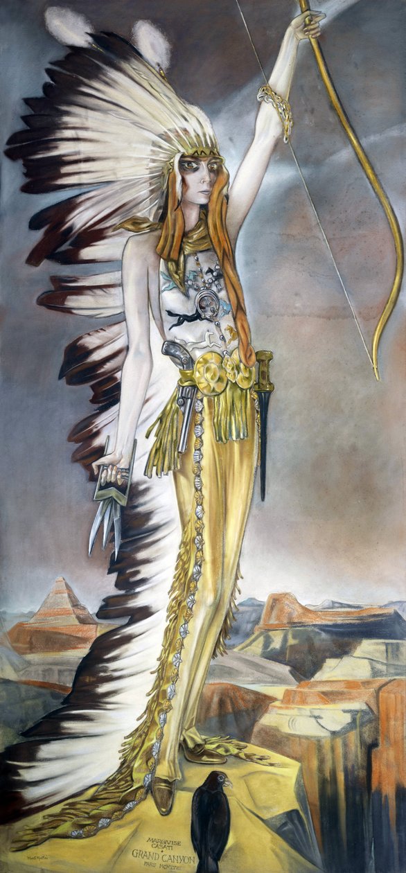 Marchesa Luisa Casati, Grand Canyon alkotó: Alberto Martini