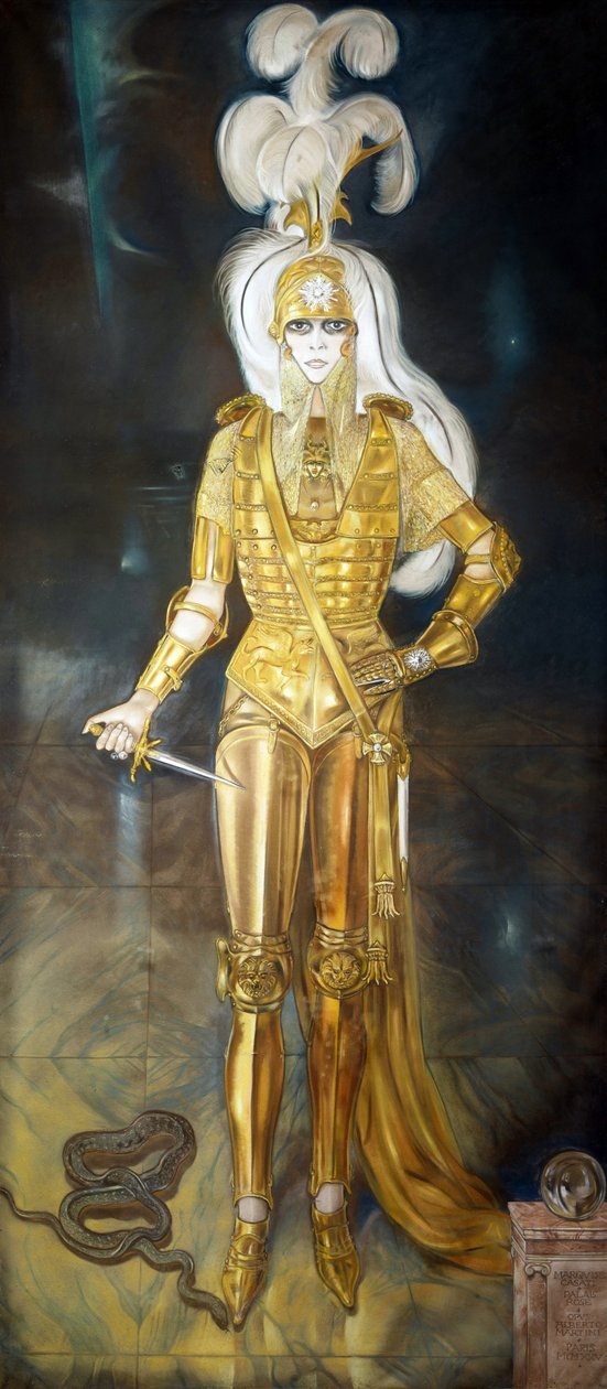 Casati márkiné mint Cesare Borgia alkotó: Alberto Martini