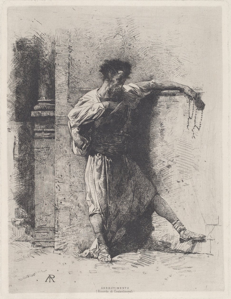 Brutalizáció (Konstantinápolyi emléktárgy)] alkotó: Alberto Pasini