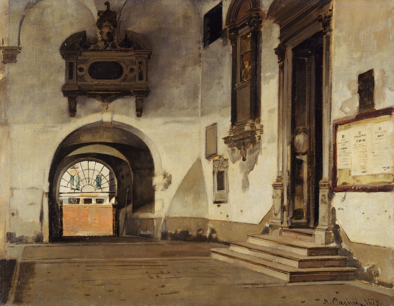 Kis négyzet alkotó: Alberto Pasini