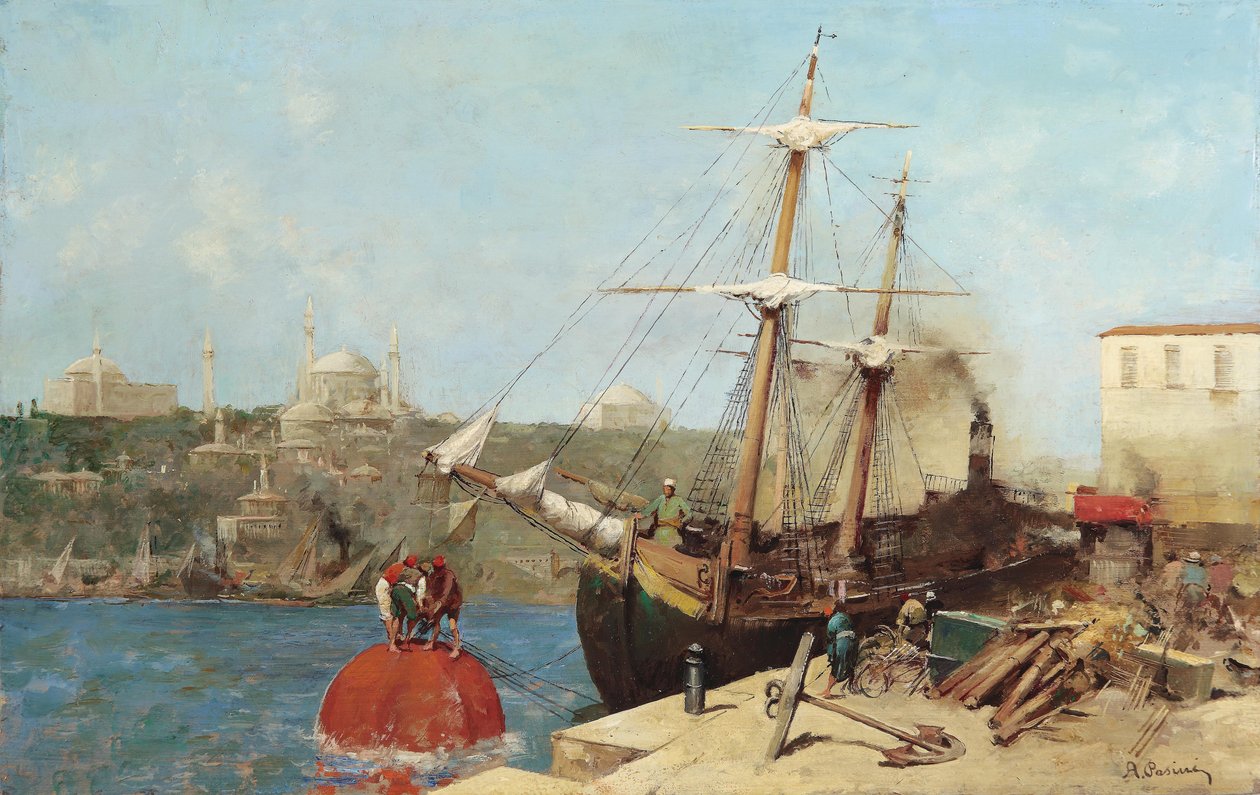 Az Aranyszarv, 1876 alkotó: Alberto Pasini