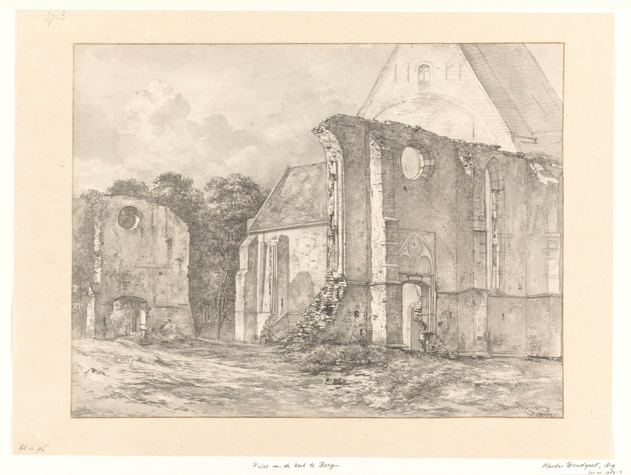 A templomrom Bergenben alkotó: Albertus Brondgeest