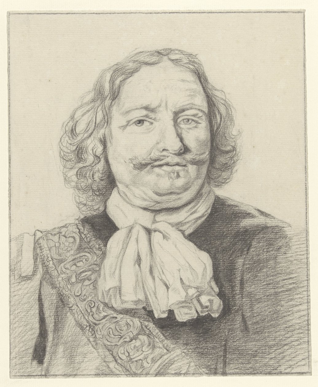Egbert Meussen Kortenaer portréja alkotó: Albertus Brondgeest
