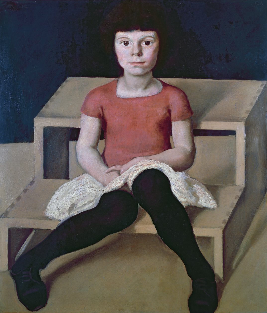 A művész legfiatalabb lánya, 1920 alkotó: Albin Egger Lienz