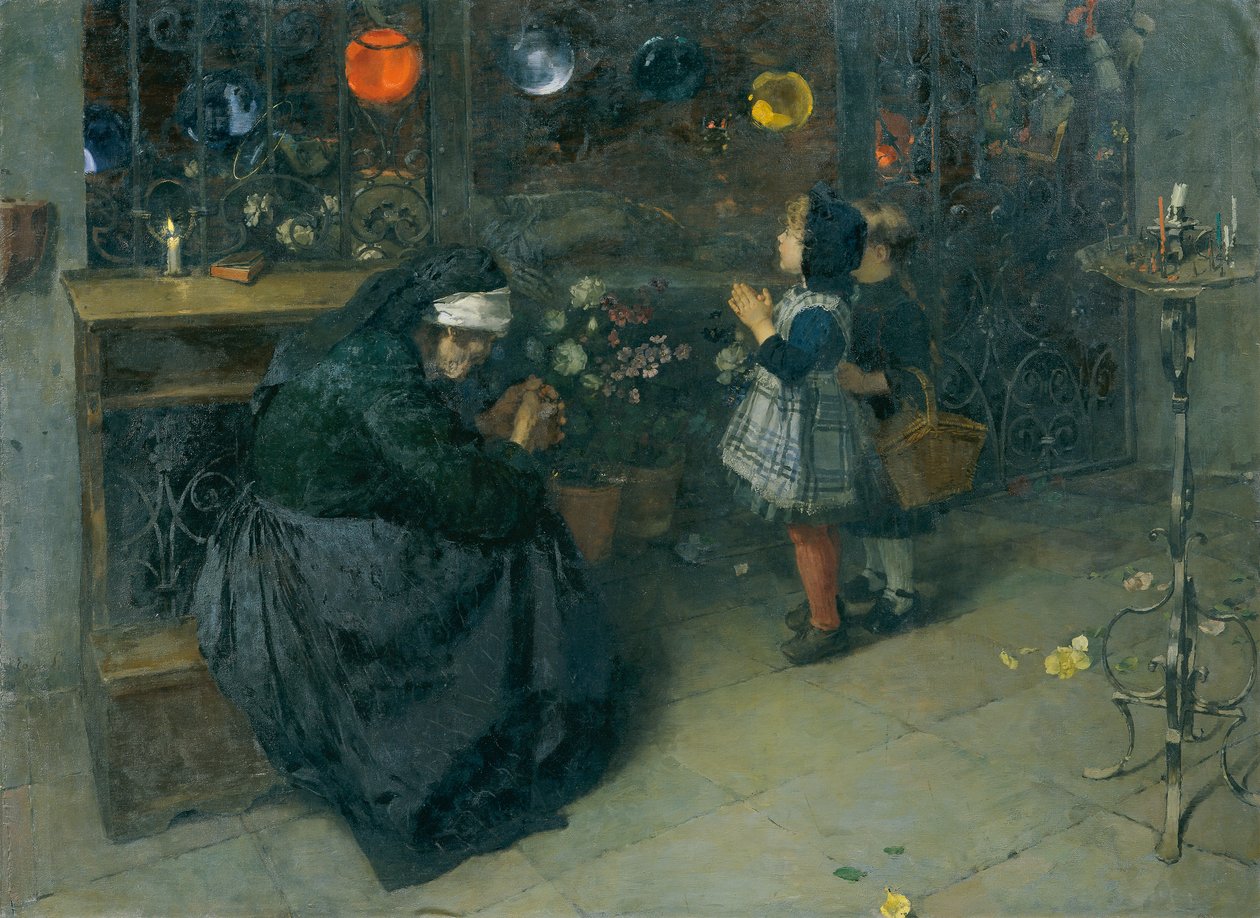 Nagypéntek alkotó: Albin Egger Lienz
